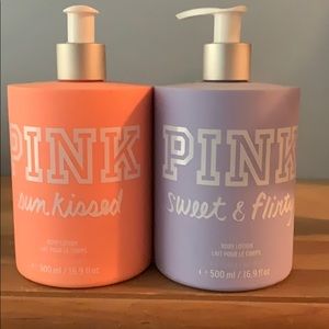 Pink lotion